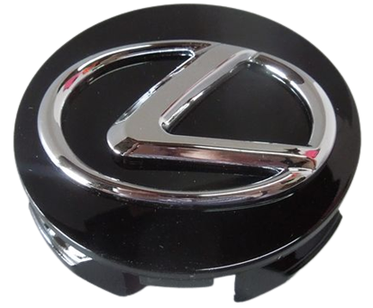 Колпачок на ступицу LEXUS TY-002 черный (62мм/55)