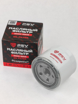 Фильтр масляный 26300-35505 - Hyundai Creta, Solaris / Kia Rio, Sportage / Opel Astra / Renault Dust