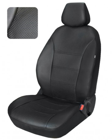 Чехлы на сидения DAEWOO MATIZ экокожа черн
