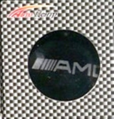Наклейка на колесный диск d58  AMG  в коробке, компл