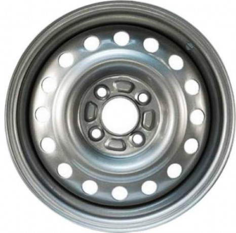 Диск колёсный ВАЗ 2108-09 5x13H2 4x98 ET35 D58,5 (ACCURIDE)Тольятти оригинал серебро R13 овальные
