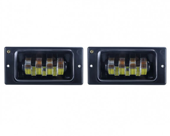 Фары противотуманные Ваз 2110-2014 2*70W 6000К с регулировкой (LED) 2110-70W PLUS