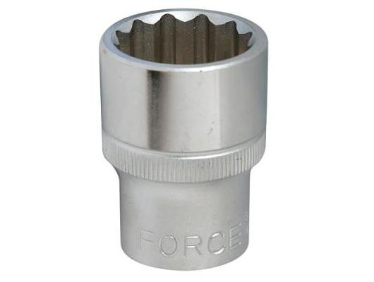 Головка 10мм 12-гранная 1/2"DR короткая FORCE