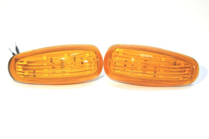 Заглушка в повторитель боковой с подсветкой ZFT-275 LED желтый, на Ладу: Приора, Калина,Ларгус, Гран