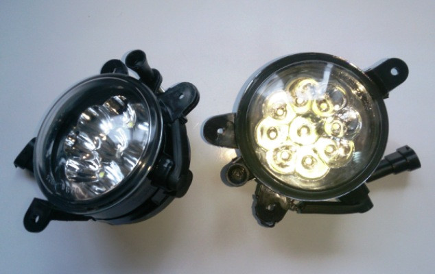 Фары светодиодные Приора 9 LED ZFT139
