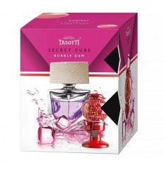Ароматизатор TASOTTI  SECRET CUBE (спрей с дерев. крышкой) Bubble Gum, шт