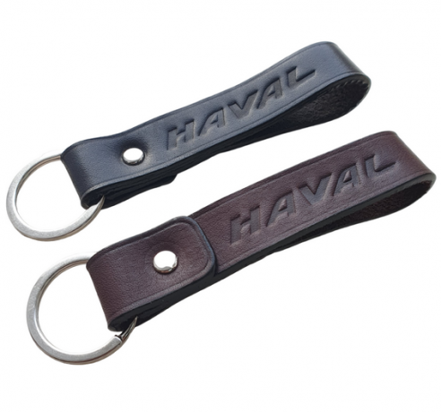 Брелок для ключей кожаный ремешок HAVAL