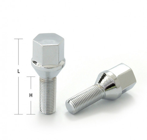 Болт колесный M12x1,25 58/33, ключ 17, конус, CH, H-969 S036592 LS (кратно 20)
