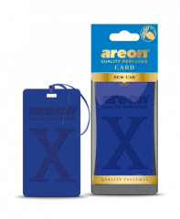Ароматизатор AREON CARD X (New car/Новая машина), шт