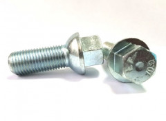Болт колесный М14x1,5 47,5 /27, ключ 17, сфера, цинк) VW БелЗАН, шт