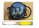 Фары противотуманные Лада Веста Рено/Форд/Тойота/ LED (2 режима) металл. корпус (5 линз)