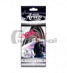 Ароматизатор AREON mon XXL елочка, Beverli Hills (Беверли хилс) уп.10 шт., шт
