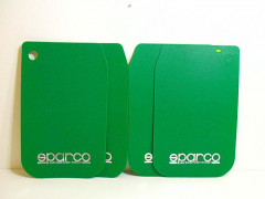 Брызговик (sparco) /ЗЕЛЁНЫЙ/большие, компл