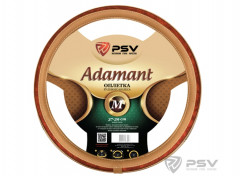 Оплетка на руль PSV ADAMANT (PRESTIGE) Fiber (Бежевый) экокожа М, шт