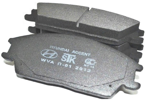 Колодки тормозные передние Hyundai Accent STK