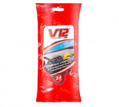 Салфетки влажные V12 для панели глянцевый  (апельсин) 10шт., шт