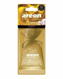 Ароматизатор  подвесной  AREON Pearls LUX Gold мешочек