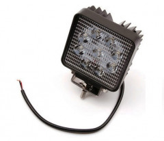 Дневные ходовые огни 27W-BK-FX 9 диодов 12/24V (квадрат) 1 шт