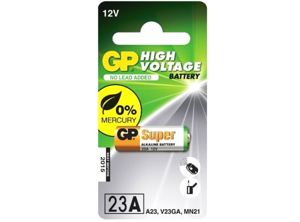 Батарейка алкалиновая GP G23/A23/MN 21 BL5 12V