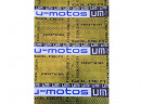 Вибропласт U-Motos Gold 3мм 0,5х0,75м 10лист/уп (100 микрон)