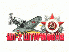 наклейка цветная 250*125 ИЛ 2 ШТУРМОВИК   28 - 008 - 009, шт