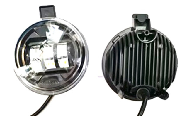 Фары противотуманные HYUNDAI Tucson II (2009—2015)/ix35 I (2009—2013/15) 2*50W 3 линзы (LED)  SAL-MA