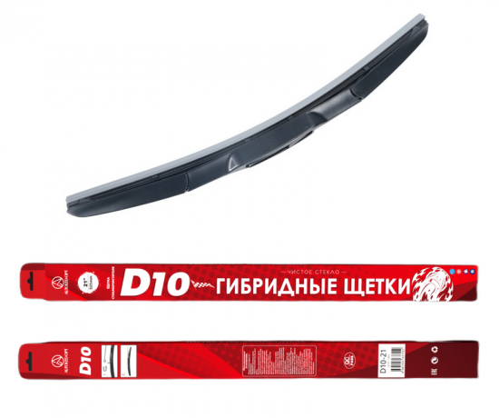 Бескаркасные щетки (D10-19)