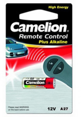 Батарейка алкалиновая тип А27 12V для сигнализации CAMELION Plus