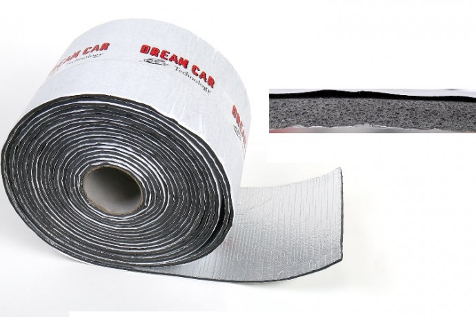 Теплоизоляция звукоизоляция Izolon Tape 4F  4мм  1х0.75 рулон 20м