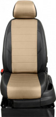 Чехлы Ford Focus II Sd/Hb/Wag с 05-11г. экокожа бежевая, компл
