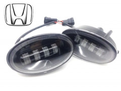 Фары противотуманные HONDA 2*50W 4 линзы (LED) светодиодн G0248, компл
