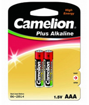 Батарейка алкалиновая тип ААА 1,5В CAMELION мизинч