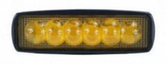 Прожектор для автомобиля G0433 12/24V 9.6W, 10-50V,  155mm*40mm*40mm,   Желтый Свет  , шт