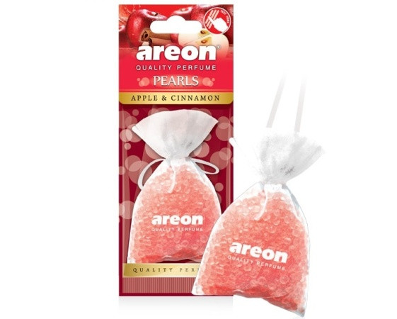 Ароматизатор  подвесной  AREON Pearls мешочек Яблоко и Корица
