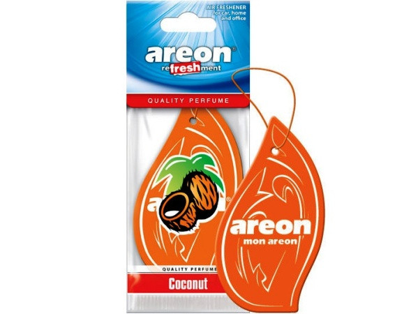 Ароматизатор подвесной AREON MON CLASSIC бумажный Coconut (10шт)