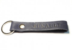 Брелок для ключей кожаный ремешок Renault, шт