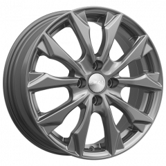 Автодиск литой R16 6J 4x100 ET50 D60,1 СКАД Нагоя (КЛ312) графит, шт