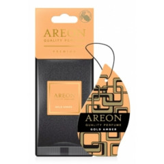 Ароматизатор AREON PREMIUM Gold Amber бумажный/Золотой янтарь, шт