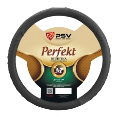 Оплетка на руль PSV PERFEKT Fiber (Серый) М, экокожа, шт