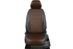 Чехлы Skoda Octavia Tour Hb/Wag, Golf 4 с 96-10г. экокожа шоколад, компл