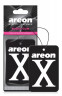 Ароматизатор AREON X-VER бумажный BABBLE GUM (Бабл-гам) (10шт), шт