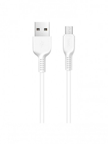 USB кабель HOCO  X20  2,4А Type-C  3м белый/ черный
