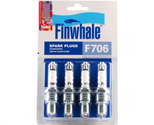 Свечи FINWHALE (F 706) ГАЗ  дв.406 (4шт.)