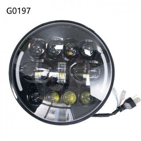 Блок фара Нива тюнинг правая/левая G0197 7d,12-60V，Дальний свет：37 W，ближ. свет：22W (цена за 1 шт.)