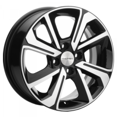 Автодиск литой R15 6J 4x98 ET36 D58,6 Khomen Wheels KHW1501 (Lada Granta) Black-FP, шт