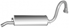 Глушитель ГАЗ 3110/31105   (дв. Крайслер)   Н.Н., шт