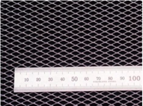 Декоративная  сетка радиатора алюм. 40*120 №3