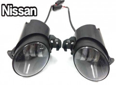 Фары противотуманные NISSAN QASHQAI/ALMERA/PRIMERA/TEANA/X-TRAIL 2*50W 9600lm (LED)  01041  SAL-MAN, компл