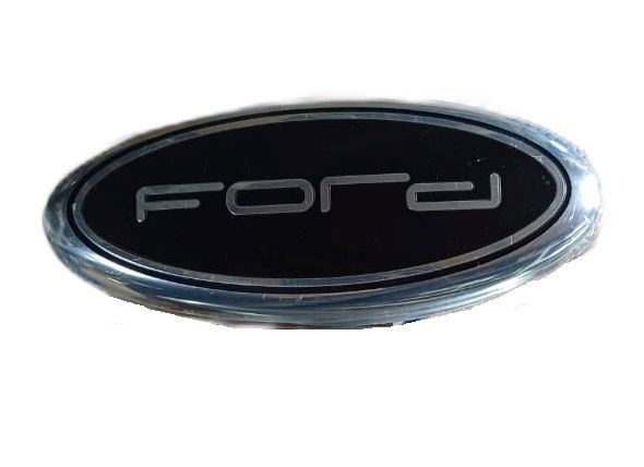 Эмблема  FORD 14,5*6см без корпуса СФЕРИЧЕСКАЯ черная