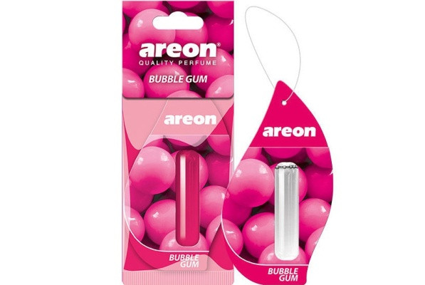Ароматизатор подвесной гелевый AREON LIQUID Bubble Gum /блок 24шт/